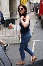 RUTH WILSON Arrives at BBC Studios in London 06/20/2018