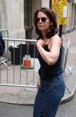 RUTH WILSON Arrives at BBC Studios in London 06/20/2018