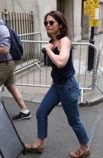 RUTH WILSON Arrives at BBC Studios in London 06/20/2018