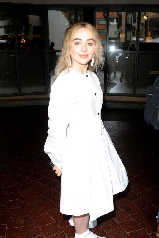 SABRINA CARPENTER at Soho Hotel in London 06/12/2018