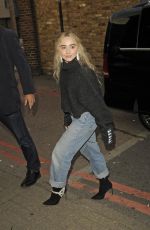 SABRINA CARPENTER Out in London 06/12/2018