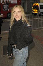 SABRINA CARPENTER Out in London 06/12/2018