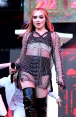 SABRINA CARPENTER Performs at Iheartradio Wango Tango by AT&T in Los Angeles 06/02/2018