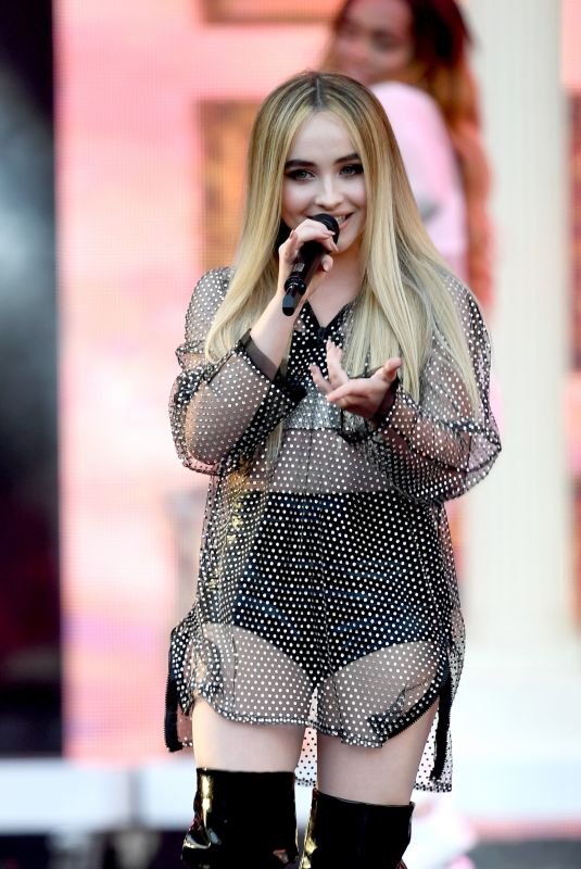 SABRINA CARPENTER Performs at Iheartradio Wango Tango by AT&T in Los Angeles 06/02/2018