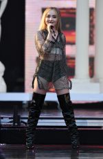 SABRINA CARPENTER Performs at Iheartradio Wango Tango by AT&T in Los Angeles 06/02/2018