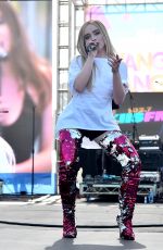 SABRINA CARPENTER Performs at KissFM Wango Tango Village in Los Angeles 06/02/2018