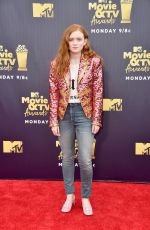 SADIE SINK at 2018 MTV Movie and TV Awards in Santa Monica 06/16/2018
