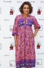 SAIRA KHAN at Andrea McLean Book Launch Party in London 06/26/2018
