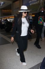 SALMA HAYEK at Los Angeles International Airport 06/27/2018