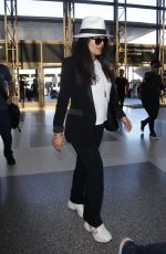 SALMA HAYEK at Los Angeles International Airport 06/27/2018