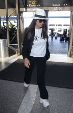 SALMA HAYEK at Los Angeles International Airport 06/27/2018