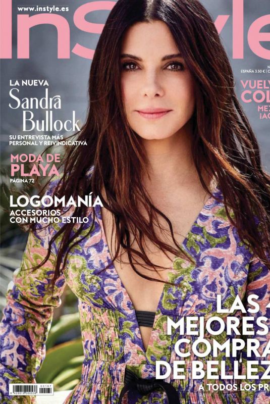 SANDRA BULLOCK in Instyle Magazine, Spain July 2018 Issue