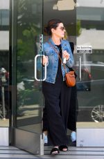 SANDRA BULLOCK Out for Lunch in Los Angeles 06/19/2018