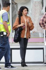 SARAH HYLAND at The Wedding Year Set in Hollywood 05/30/2018