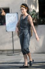 SARAH HYLAND Heading to Dance Class in Studio City 06/14/2018