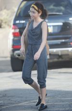 SARAH HYLAND Heading to Dance Class in Studio City 06/14/2018