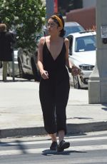 SARAH HYLAND Leaves a Spa in Los Angeles 06/25/2018