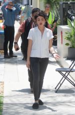 SARAH HYLAND on the Set of The Wedding Year in Hollywood 06/01/2018