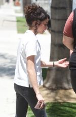 SARAH HYLAND on the Set of The Wedding Year in Hollywood 06/01/2018