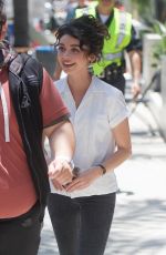 SARAH HYLAND on the Set of The Wedding Year in Hollywood 06/01/2018