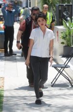 SARAH HYLAND on the Set of The Wedding Year in Hollywood 06/01/2018