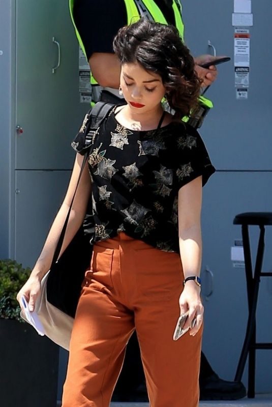 SARAH HYLAND on the Set of The Wedding Year in West Hollywood 05/31/2018