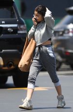 SARAH HYLAND Out for the First Time After Being Hospitalized in Los Angeles 06/24/2018