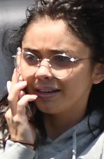 SARAH HYLAND Out for the First Time After Being Hospitalized in Los Angeles 06/24/2018