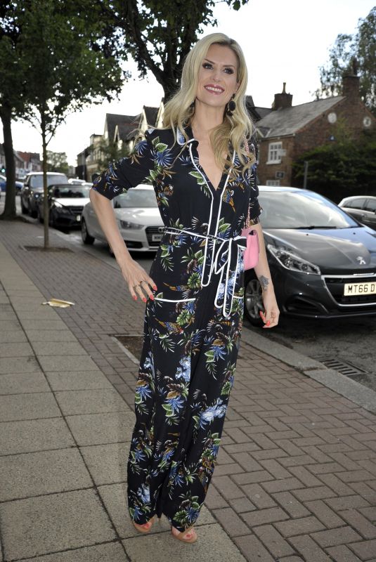 SARAH JAYNE DUNN Arrives at Terance Paul Salon Launch in Hale 06/16/2018