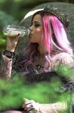 SARAH JEFFERY on the Set of Descendants 3 in Vancouver 06/27/2018