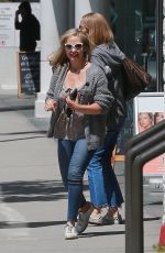 SARAH MICHELLE GELLAR Leavrd a Hair Salon in Brentwood 06/12/2018