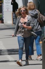 SARAH MICHELLE GELLAR Leavrd a Hair Salon in Brentwood 06/12/2018