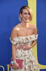 SARAH PAULSON at CFDA Fashion Awards in New York 06/05/2018