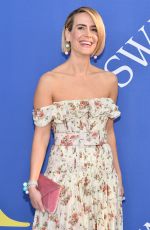 SARAH PAULSON at CFDA Fashion Awards in New York 06/05/2018