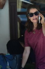 SELA WARD at Il Pistaio Restaurant in Beverly Hills 06/11/2018