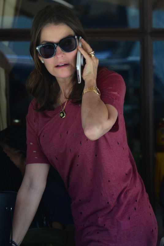 SELA WARD at Il Pistaio Restaurant in Beverly Hills 06/11/2018