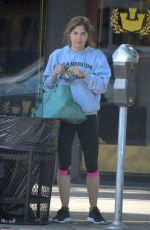 SELMA BLAIR Arrives at a Gym in Los Angeles 06/01/2018