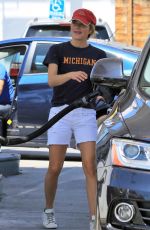 SELMA BLAIR at a Gas Station in Studio City 06/09/2018