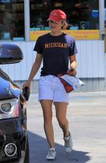 SELMA BLAIR at a Gas Station in Studio City 06/09/2018
