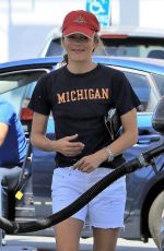 SELMA BLAIR at a Gas Station in Studio City 06/09/2018