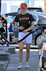 SELMA BLAIR at a Gas Station in Studio City 06/09/2018