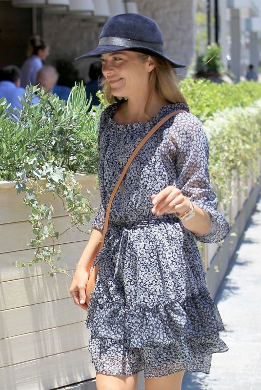 SELMA BLAIR Out for Lunch at Avra in Beverly Hills 06/26/2018