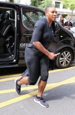 SERENA WILLIAMS Arrives at Royal Monceau Hotel in Paris 06/04/2018