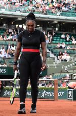 SERENA WILLIAMS at French Open Tennis Tournament 2018 in Paris 05/31/2018