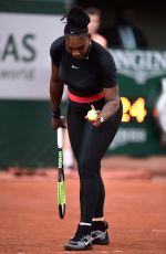 SERENA WILLIAMS at French Open Tennis Tournament 2018 in Paris 05/31/2018