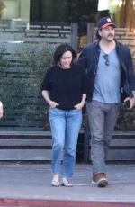 SHANNEN DOHERTY Leaves a Restaurant in Malibu 05/31/2018