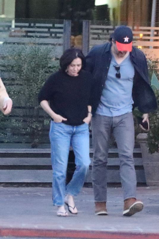 SHANNEN DOHERTY Leaves a Restaurant in Malibu 05/31/2018