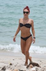 SHARNA BURGESS in Bikini at a Beach in Miami 06/01/2018