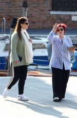 SHARON and AIMEE OSBOURNE Take a Taxi Boat in Venice 06/20/2018