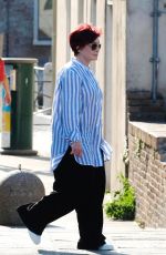 SHARON and AIMEE OSBOURNE Take a Taxi Boat in Venice 06/20/2018